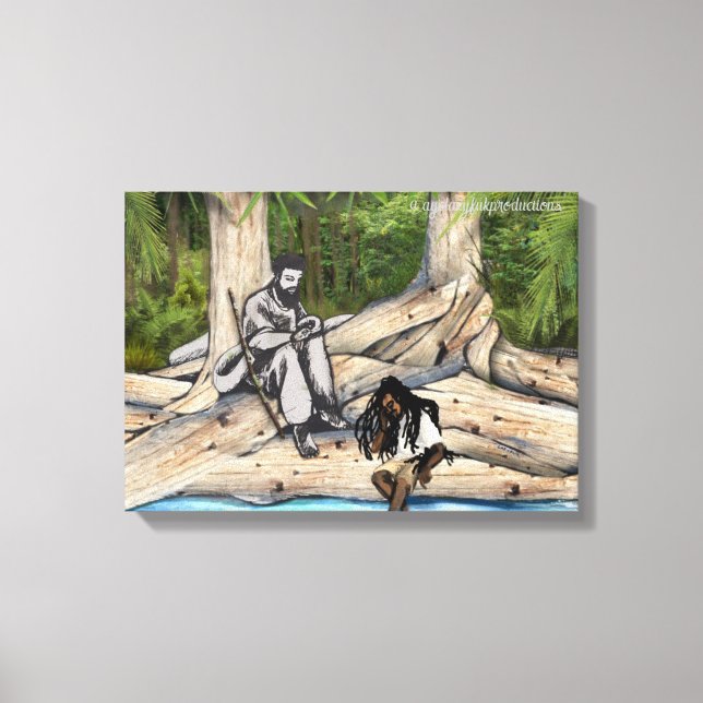 Rest by Samuel Dickerson  Canvas Print (Front)