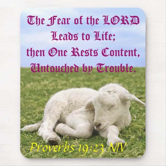 Rest Content. II Mouse Pad (Front)