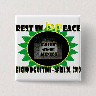 Rest In Peace 2 Inch Square Button