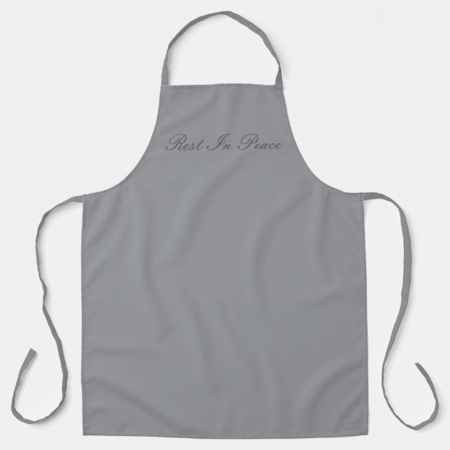 Rest In Peace Apron (Front)