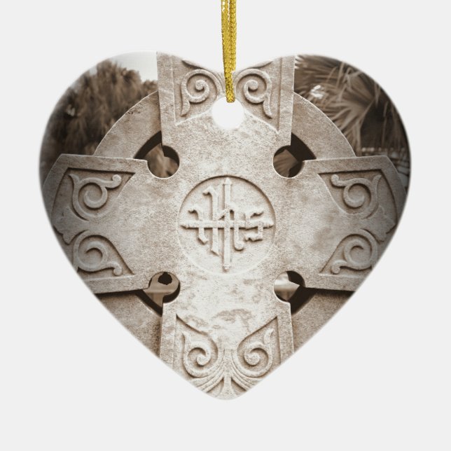 Rest in Peace Ceramic Ornament (Front)