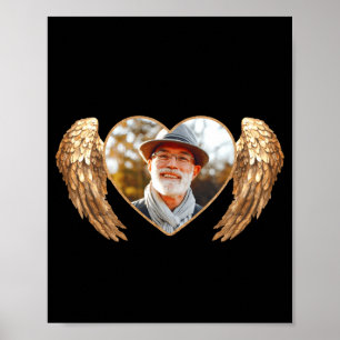 Rest in peace loving memory mom dad memorial 2w1 poster