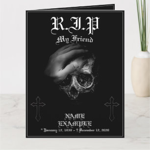 Rest in Peace my Friend Card