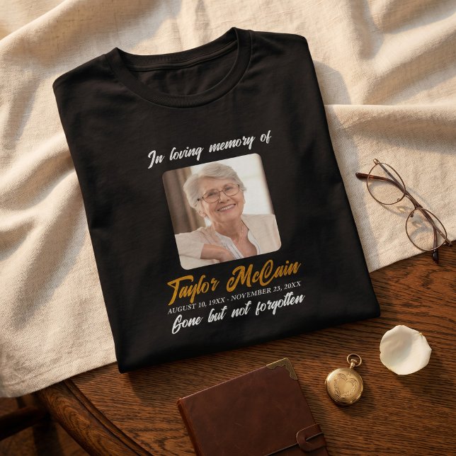 Rest in Peace T-Shirt Create Personalized Memorial (Rest in Peace T-Shirt Create Personalized Memorial)