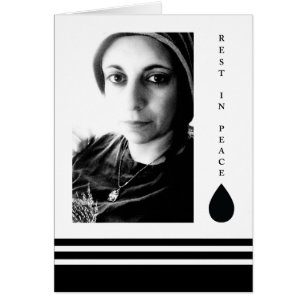rest in peace tear drop