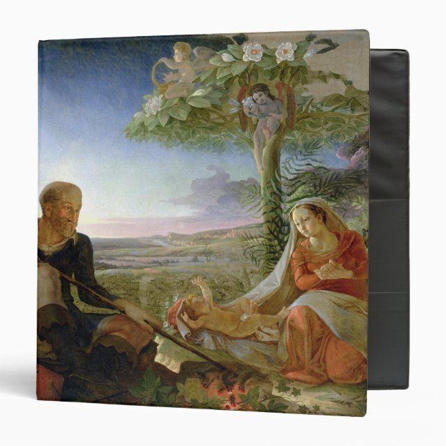 Rest on the Flight into Egypt, 1805-6 Binder (Front/Inside)