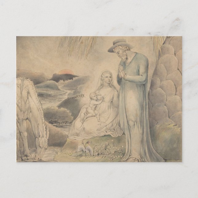 Rest on the Flight into Egypt Postcard (Front)
