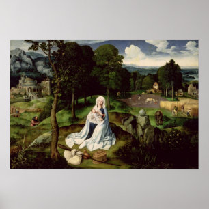 Rest on the Flight into Egypt Poster