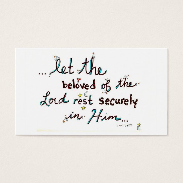 Rest Securely in Him (Front)