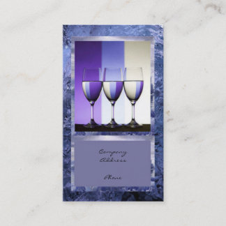 Restaurant Bar Catering Business Cards