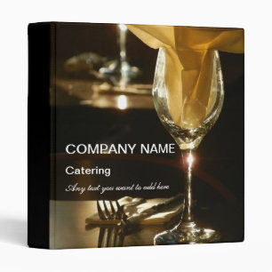 Restaurant Binder