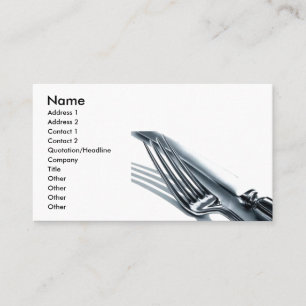 Restaurant Business Card