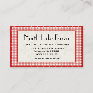 Restaurant Business Card Template