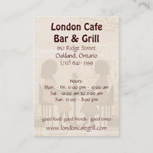 Restaurant Business Cards