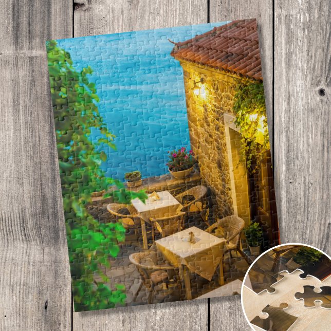 Restaurant by the sea jigsaw puzzle (Creator Uploaded)