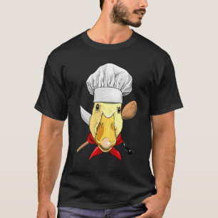 Restaurant Duck Chef Kitchen Cook Culinary Cooking T-Shirt