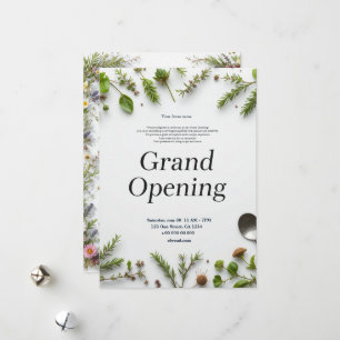 Restaurant Grand Opening Invitation
