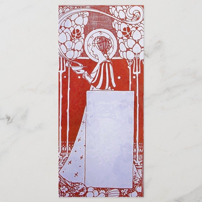 RESTAURANT MENU 1 RACK CARD (Front)