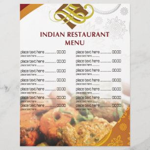 Restaurant Menu Flyers