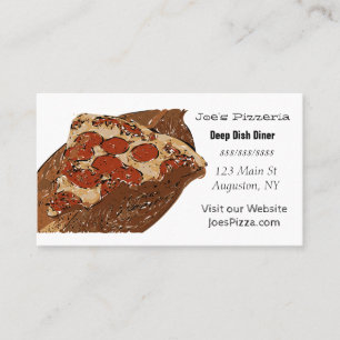Restaurant Pizza Carte de visite