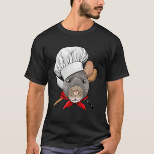 Restaurant Rat Chef Cook Culinary Kitchen Cooking T-Shirt