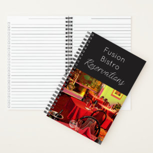 Restaurant Reservations Template BusinessNotebook Notebook