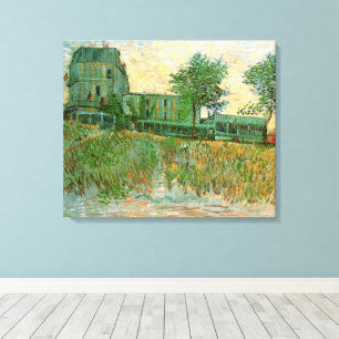 Restaurant Sirene, Asnières by Vincent van Gogh Canvas Print