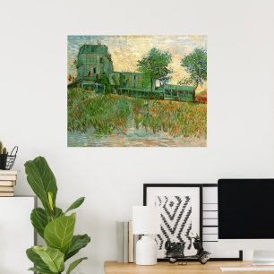 Restaurant Sirene, Asnières by Vincent van Gogh Poster