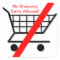 Restaurant Supplies No Shopping Carts Sticker