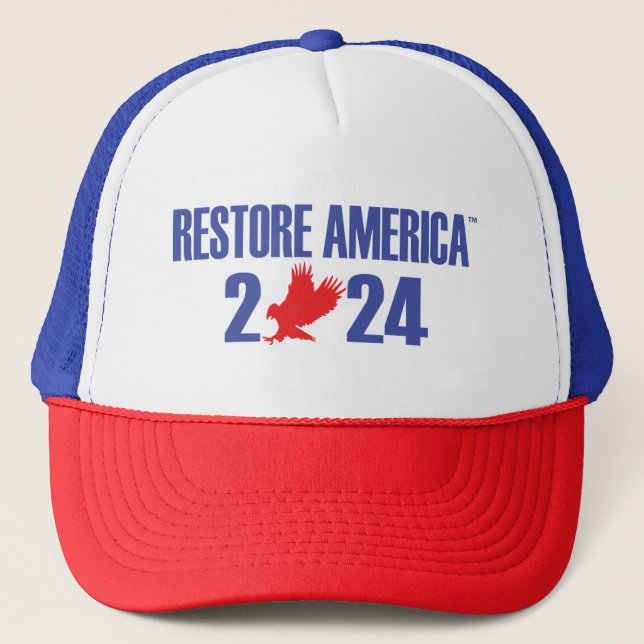 Restaurer le Casquette de baseball américain ajust (Devant)