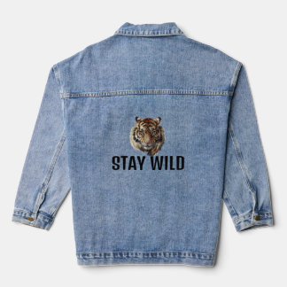 "Reste un esprit tigre sauvage Tee"