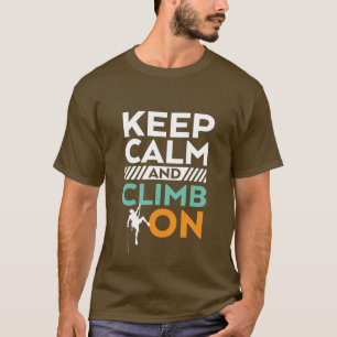 Restez au calme et grimpez sur les T-shirts Sports