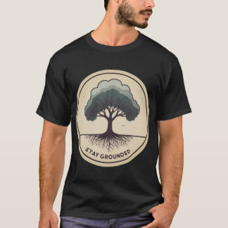 Restez au sol - T-shirt inspirant