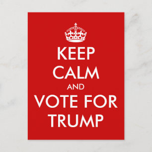 Restez calme et votez pour les cartes postales DON
