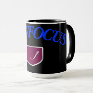 "Restez/concentrez-vous" tasse par Life Time Stude