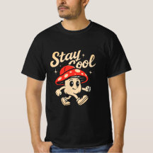 Restez cool drôle de texte design de t-shirt pour