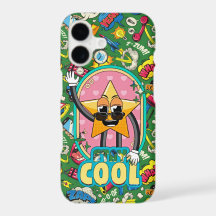 Restez Cool Star – Étui Pop Comic Rétro