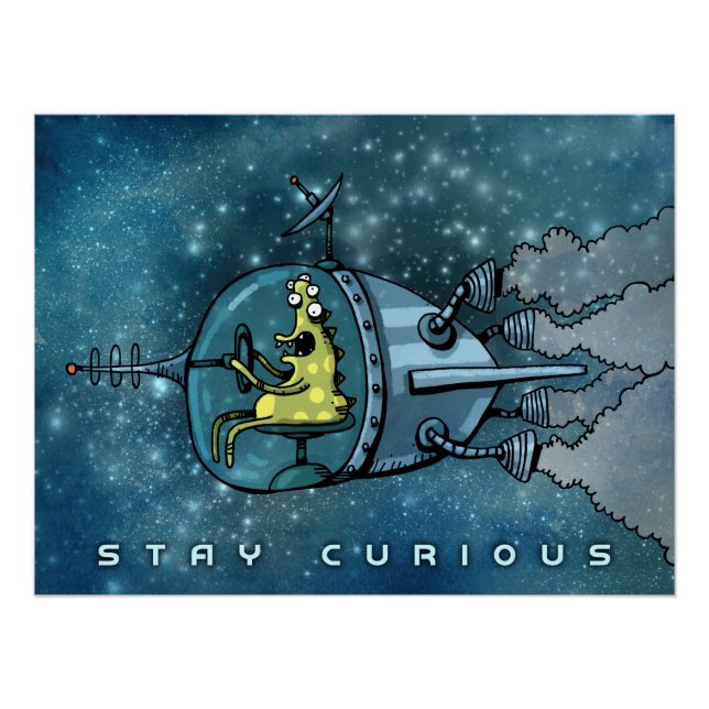 Restez curieux Poster Alien de Cruisin' (Devant)