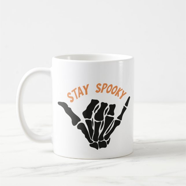 Restez Éffrayant Mug (Gauche)