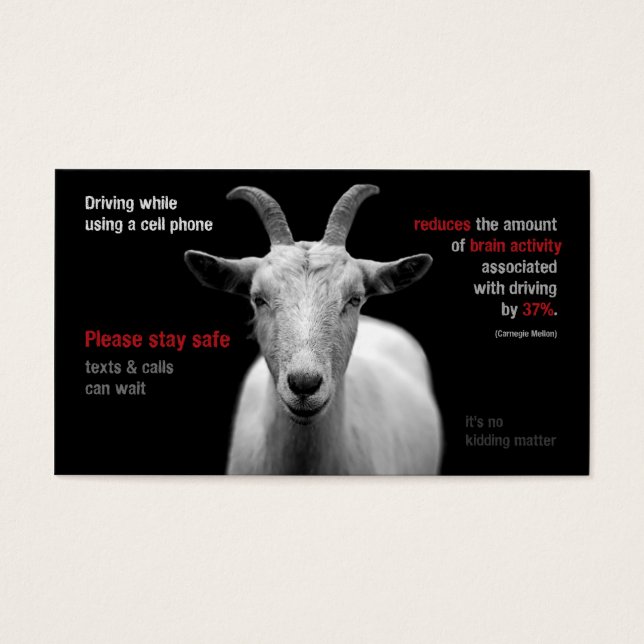 Restez en sécurité (Devant)