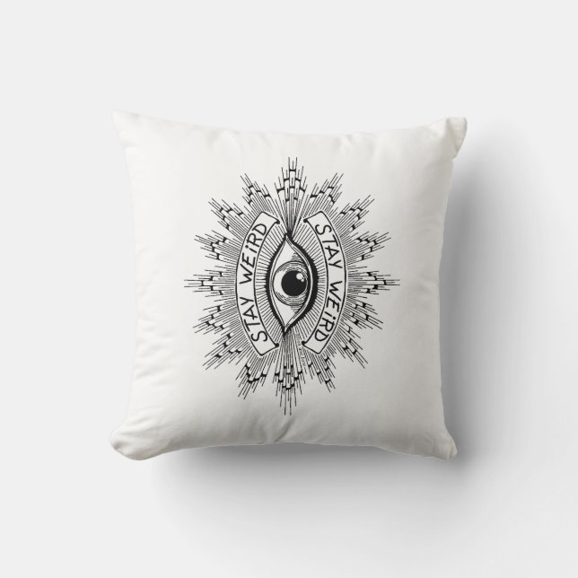 Restez Étrange Oreiller (Recto)