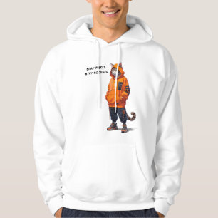 Restez Féroce, Restez Concentré - Sweat à Capuche 