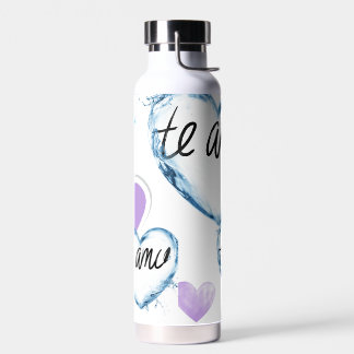 Restez Frais La Bouteille D'Eau Amo - Coeur Romant