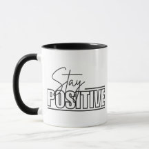 Restez Positif Mug Combo - Coffee Cote Cup
