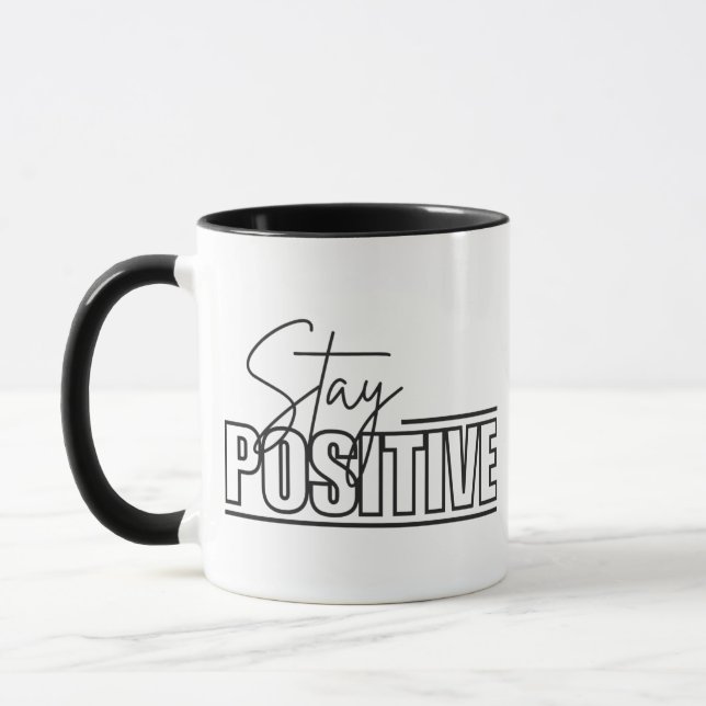 Restez Positif Mug Combo - Coffee Cote Cup (Gauche)