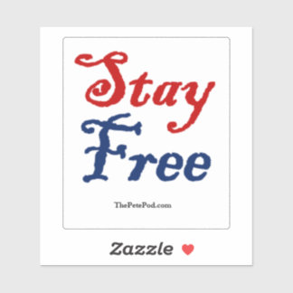 Restez Sticker gratuit