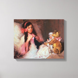 Restful Company Canvas Print