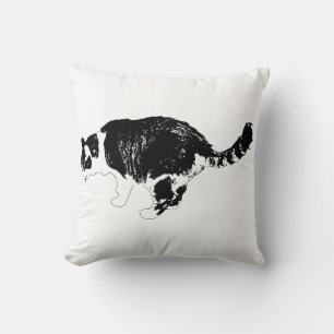 Restful Form, Soft Presence Throw Pillow