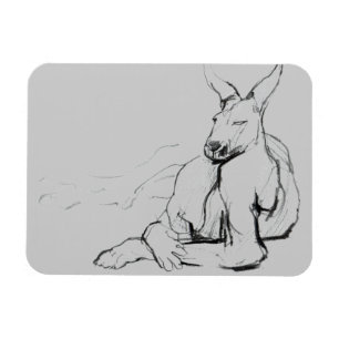 Resting Athlete Magnet