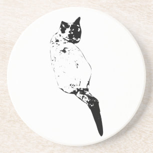 Resting Cat, Subtle Charm Coaster
